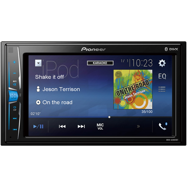 USB-Автомагнитола c встроенным монитором Pioneer MVH-A200VBT