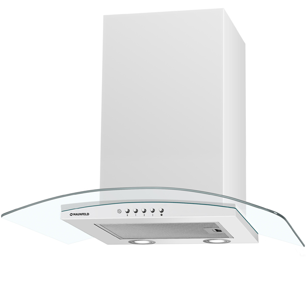 Вытяжка 50 см Maunfeld ANCONA PLUS (C) 50 WHITE GLASS W