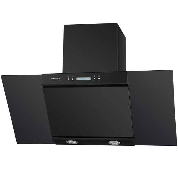 Вытяжка 90 см Maunfeld GLORIA 90 BLACK GLASS B