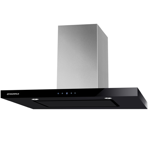 Вытяжка 90 см Maunfeld NORFOLK 90 INOX/ GLASS Black