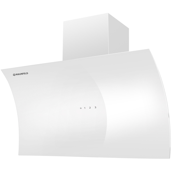 Вытяжка 90 см Maunfeld Blast 90 White Glass White