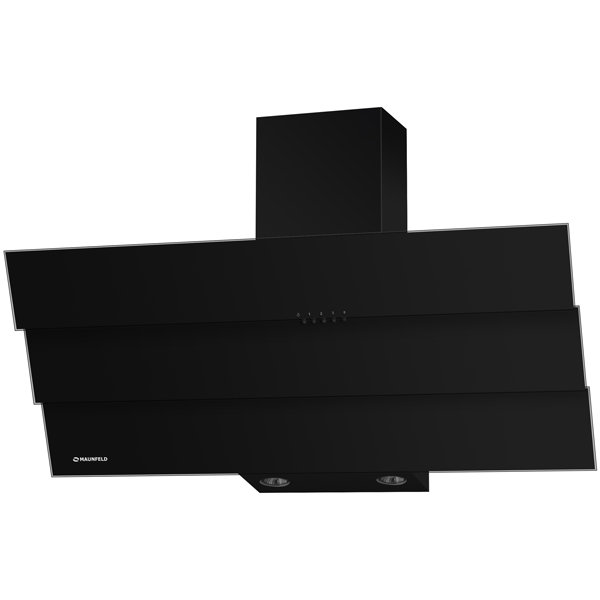 Вытяжка 90 см Maunfeld CASCADA TRIO 90 BLACK