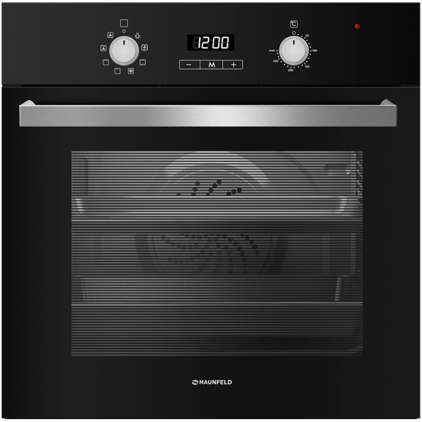 Встраиваемый электрический духовой шкаф Maunfeld MEOM 678B Black