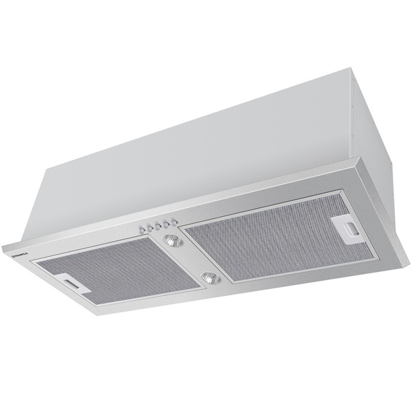 Вытяжка полностью встраиваемая Maunfeld CROSBY PUSH 90 INOX Gl