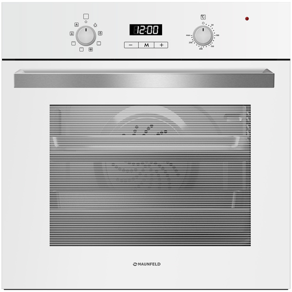 Встраиваемый электрический духовой шкаф Maunfeld MEOM 678W White