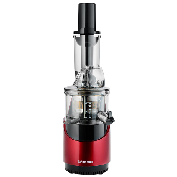 Соковыжималка шнековая Kitfort КТ-1105-1 красный