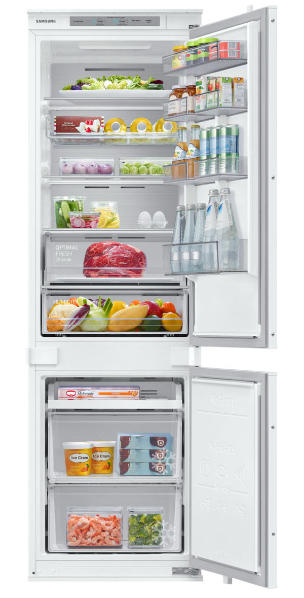 Встраиваемый двухкамерный холодильник Samsung BRB26705DWW/EF