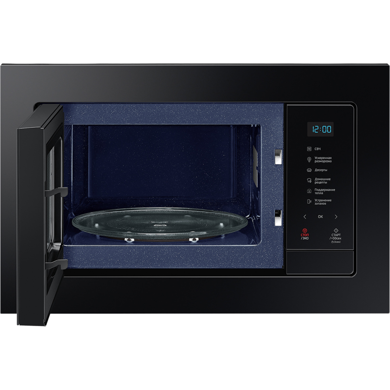 Встраиваемая микроволновая печь Samsung MS23A7118AK/BW — фото 3