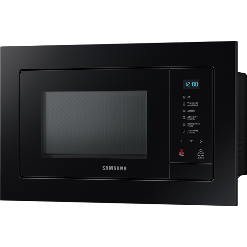 Встраиваемая микроволновая печь Samsung MS23A7118AK/BW — фото 2