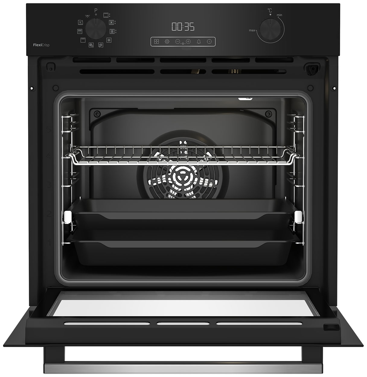 Встраиваемый электрический духовой шкаф Hotpoint FE8 1231 SMP BLG — фото 2