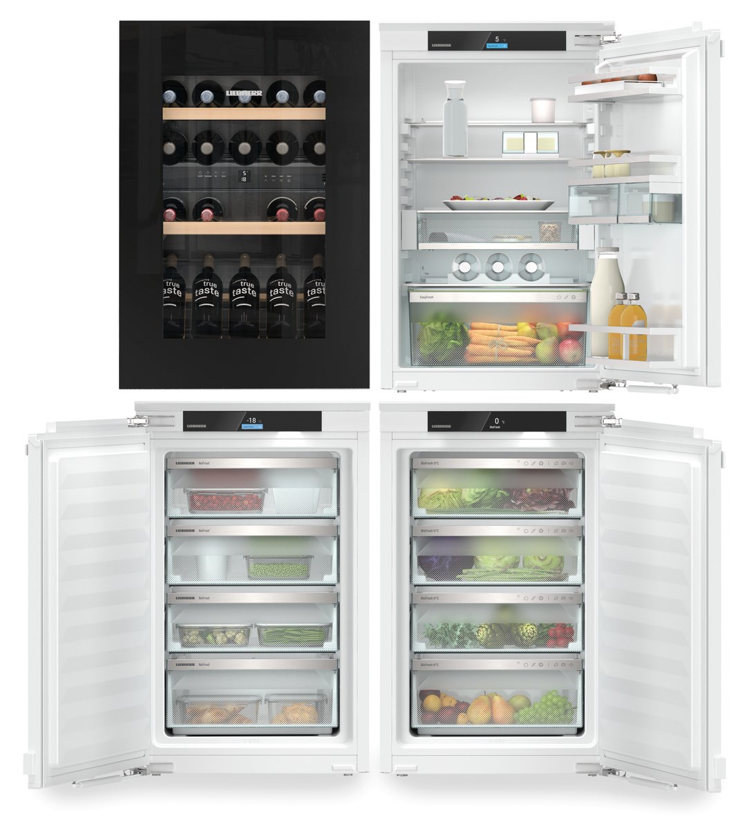 Встраиваемый холодильник Side by Side Liebherr IXRFWB 3963-22 001