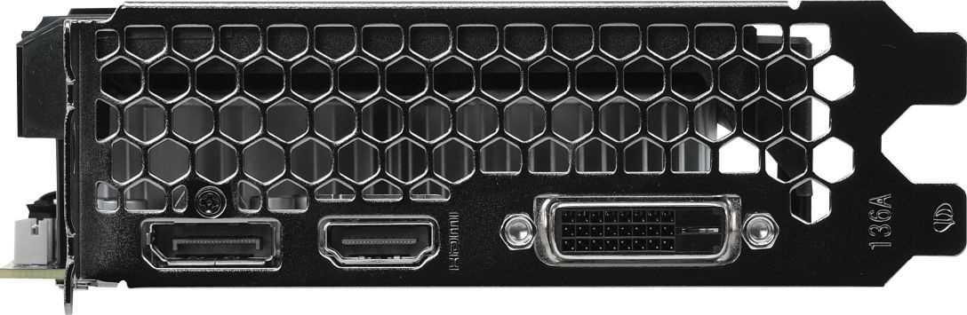 Видеокарта Palit PCI-E 4.0 RTX3050 STORMX OC NVIDIA GeForce RTX 3050 6Gb 96bit GDDR6 1042/14000 DVIx1 HDMIx1 DPx1 HDCP Ret — фото 6