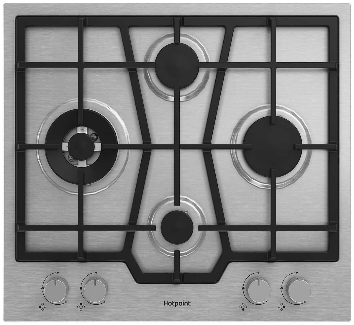 Газовая варочная поверхность Hotpoint HGMT 643 W IX