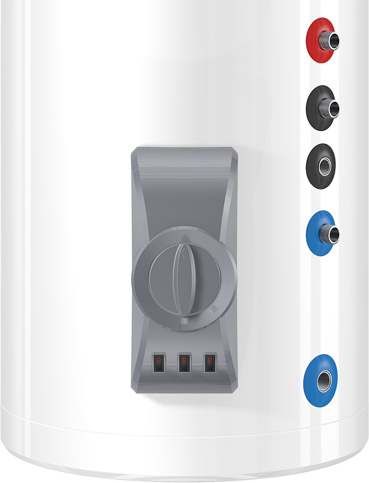 Водонагреватель Thermex IRP 300 V (combi) PRO 6кВт 300л комбинированный напольный/белый — фото 4
