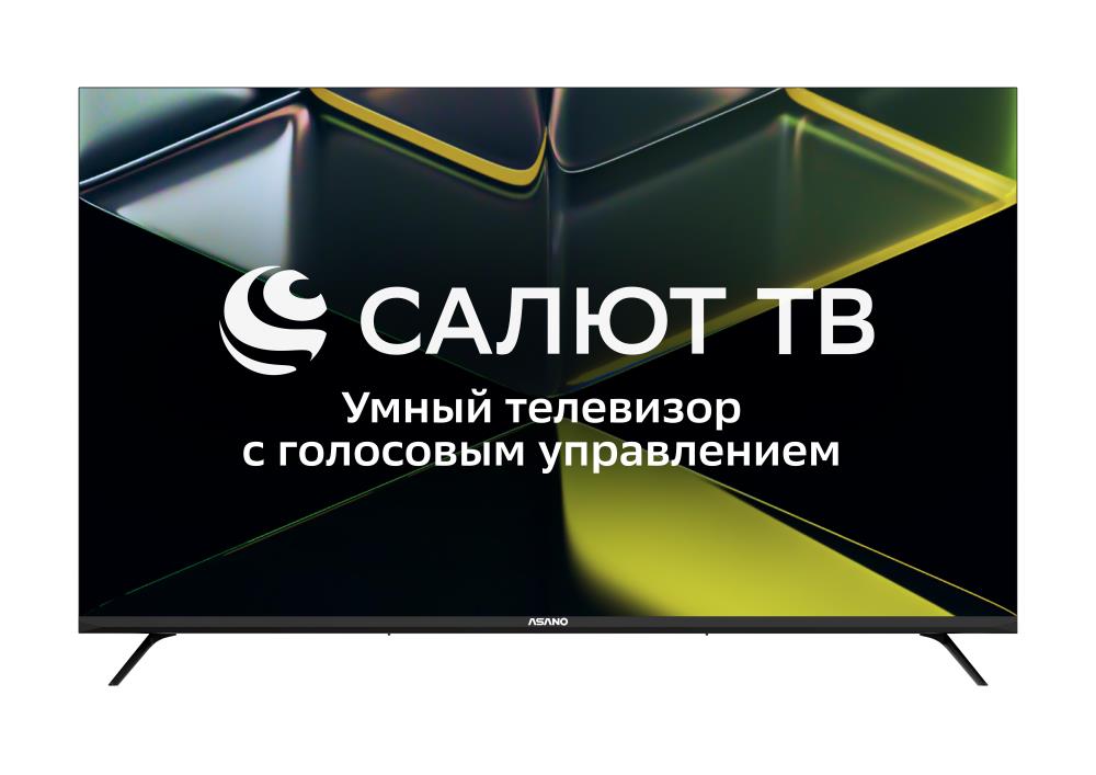 Телевизор ASANO 43" 4K/Smart/UHD 3840x2160 2160p 8 Гб DVB-T2/C Wi-Fi Bluetooth Salut TV черный 43LU5030T