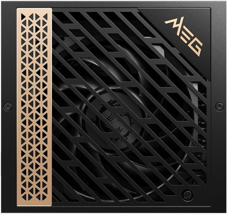 Блок питания MSI ATX 1300W MEG Ai1300P 80+ platinum 24pin APFC 120mm fan 16xSATA Cab Manag RTL — фото 2