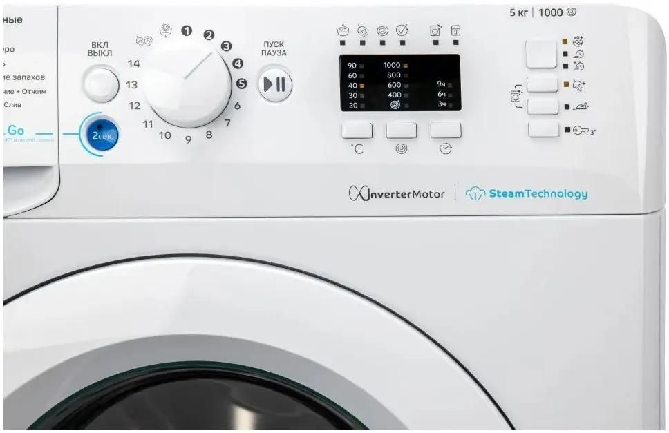 Стиральная машина Indesit BWSA 5109 WWV — фото 5
