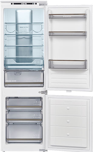 Холодильник Maunfeld MBF177NFWHGR Inverter