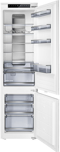 Холодильник Maunfeld MBF19354NFWGR LUX Inverter