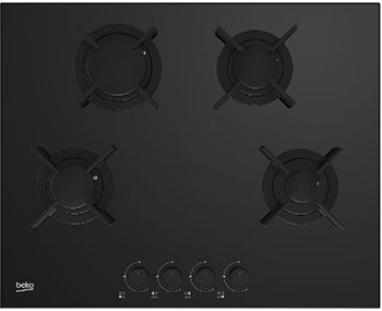Газовая варочная поверхность Beko HING642202SB черный