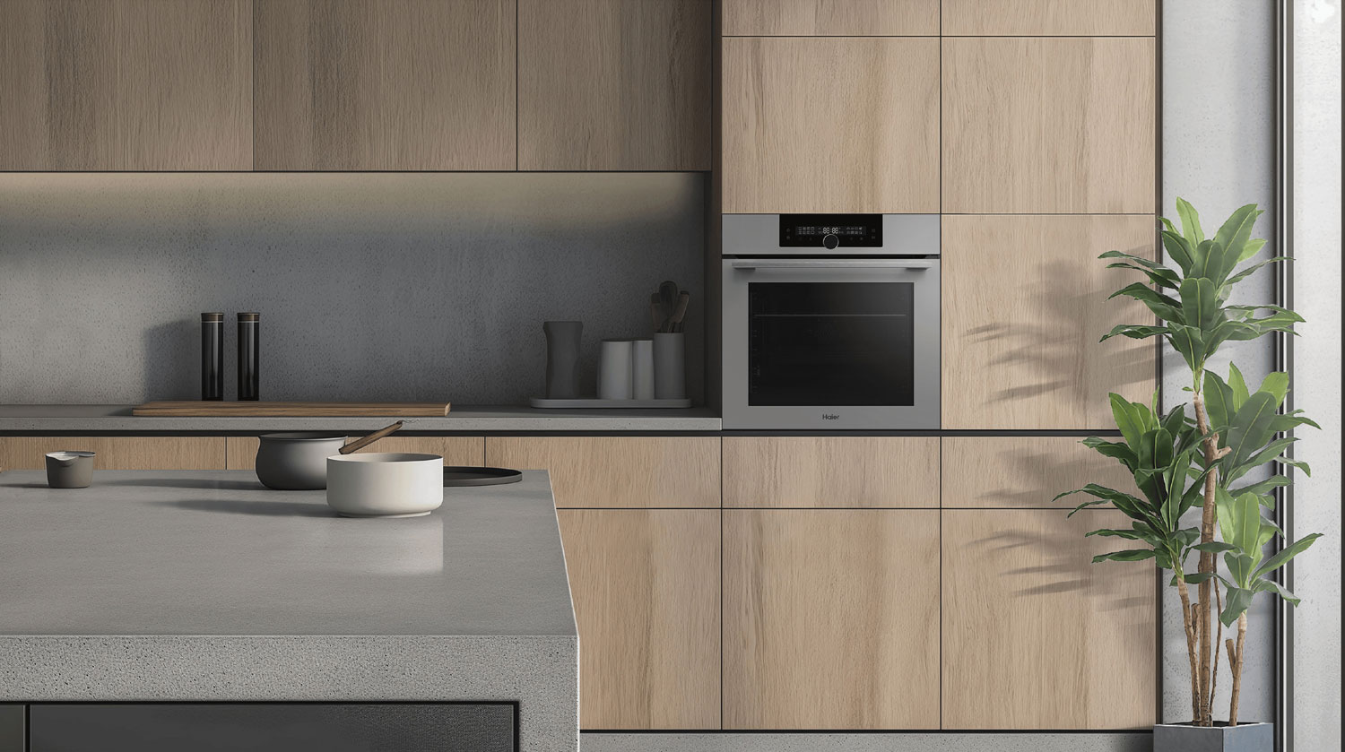 Электрический духовой шкаф Haier HOQ-F6QSN3GG — фото 5