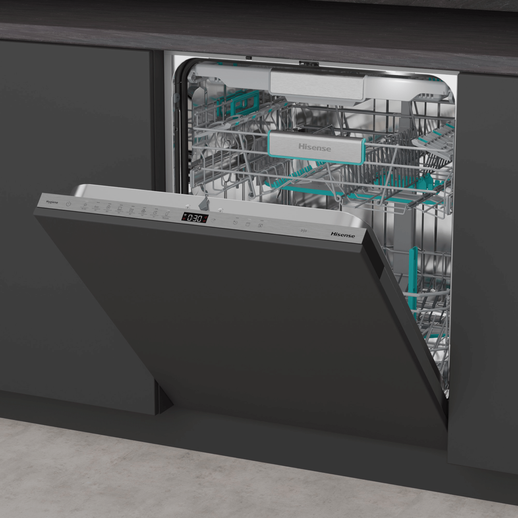 Встраиваемая посудомоечная машина Hisense HV693A65AD — фото 10
