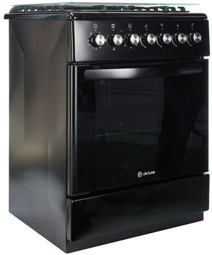 Плита Комбинированная De Luxe 606040.00гэ-003(кр) ЧР черный — фото 2