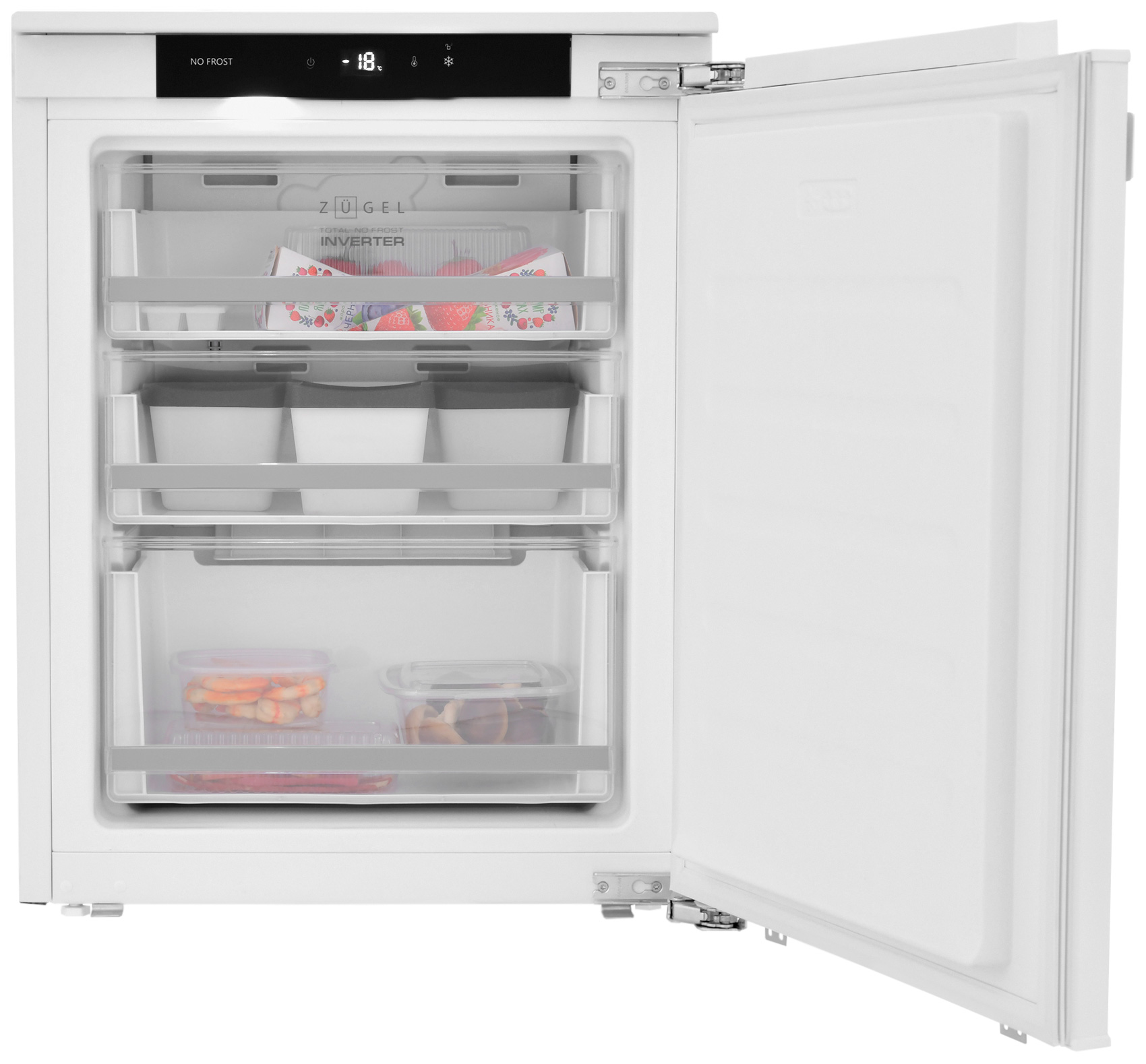 Встраиваемый морозильник Zugel ZFI710NF