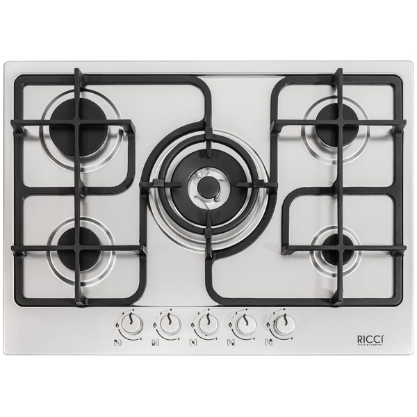 Встраив. газовая панель Ricci RGN-ST5003IX