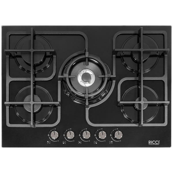 Встраив. газовая панель Ricci RGN-ST5006BL