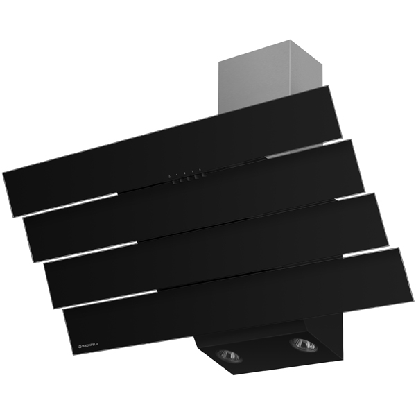 Вытяжка 90 см Maunfeld CASCADA QUART 90 BLACK