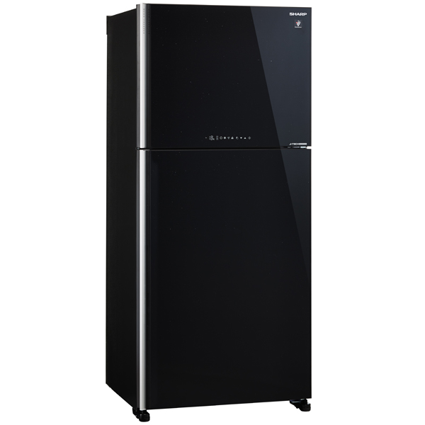 Холодильник с верхней морозильной камерой Широкий Sharp SJXG60PGBK