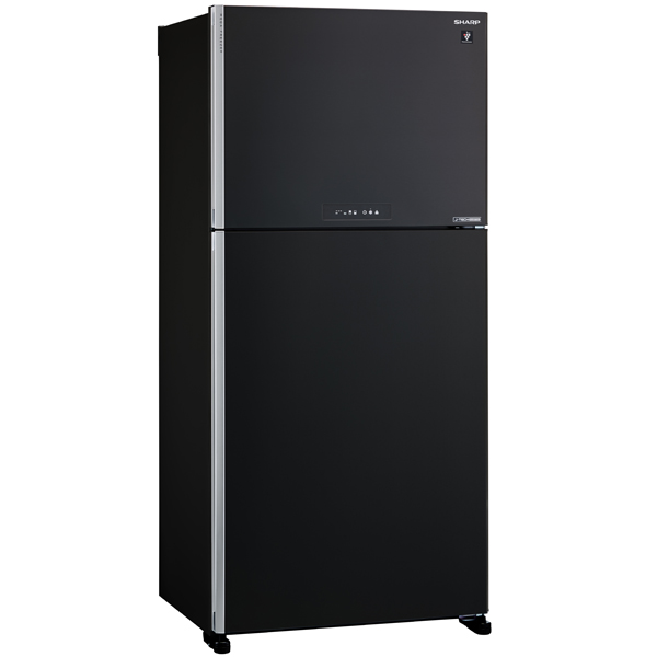 Холодильник с верхней морозильной камерой Широкий Sharp SJXG60PMBK