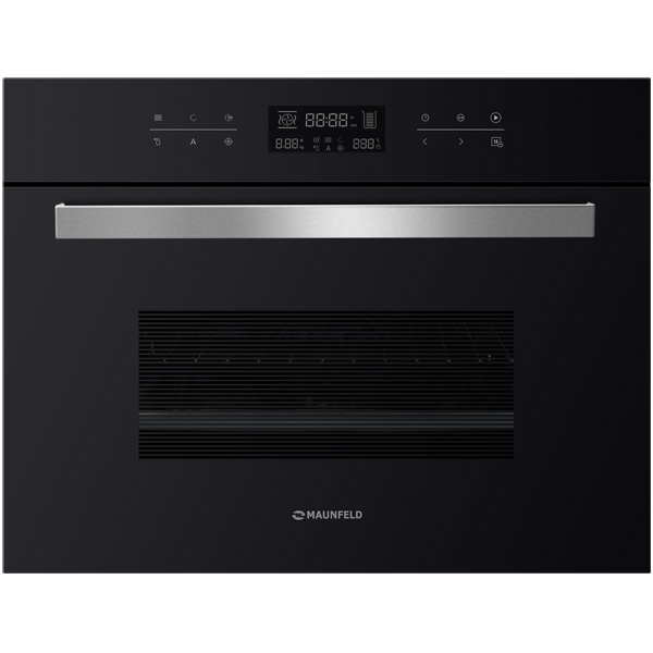 Встраиваемый компактный духовой шкаф Maunfeld MCMO.44.9GB Black