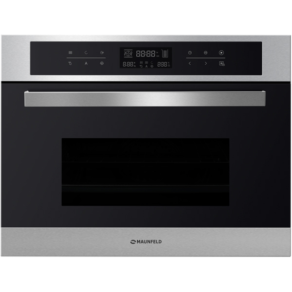 Встраиваемый компактный духовой шкаф Maunfeld MCMO.44.9S Inox