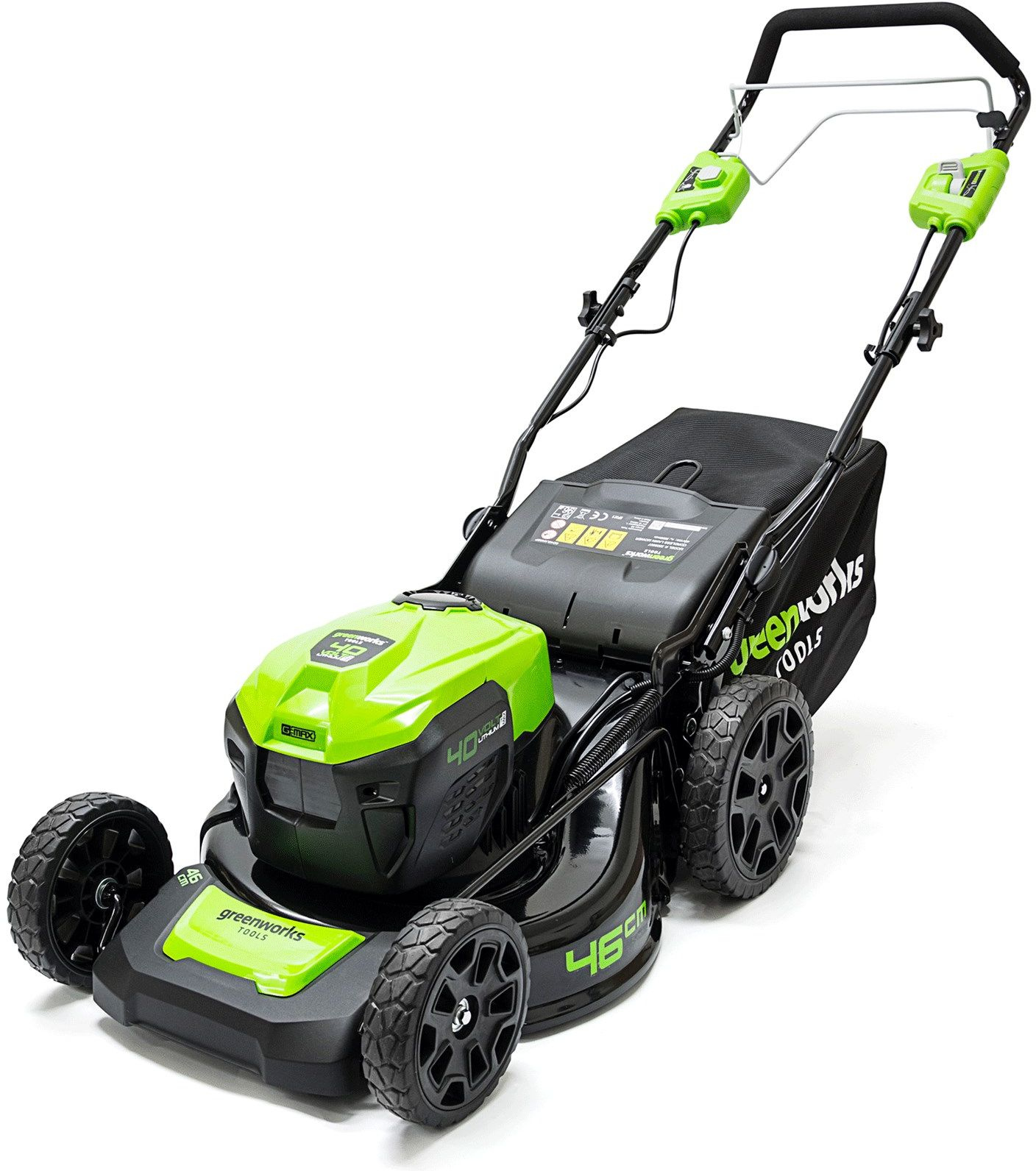 Газонокосилка роторная Greenworks GD40LM46SPK4 (2506807UB) — фото 4