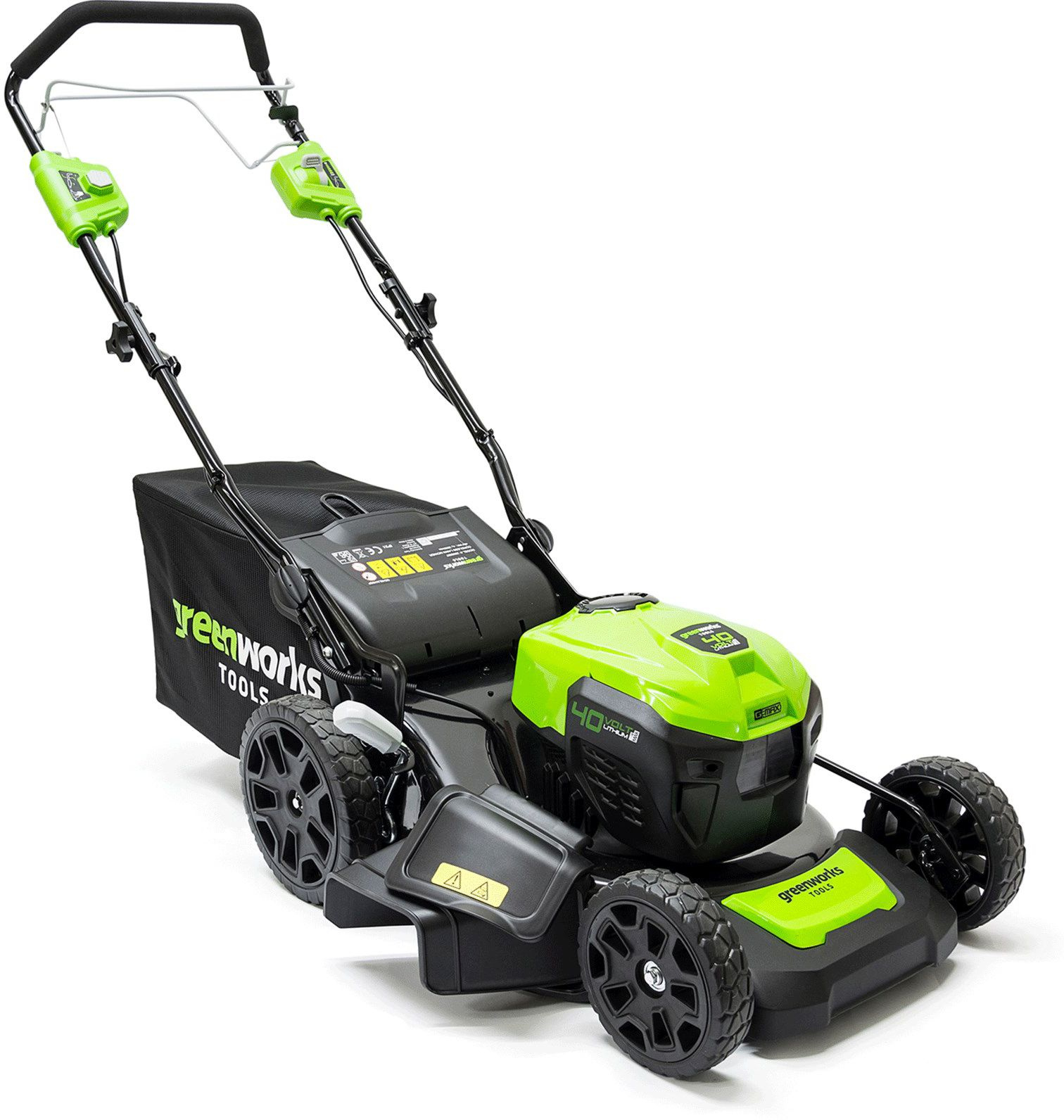 Газонокосилка роторная Greenworks GD40LM46SPK4 (2506807UB) — фото 14