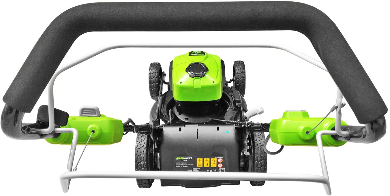 Газонокосилка роторная Greenworks GD40LM46SPK4 (2506807UB) — фото 15