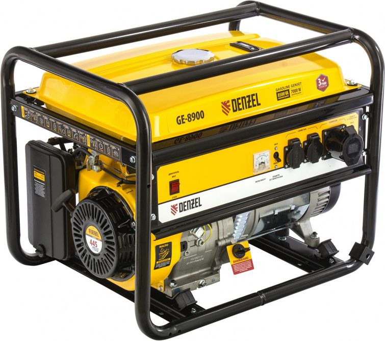 Генератор Denzel GE 8900 8.5кВт