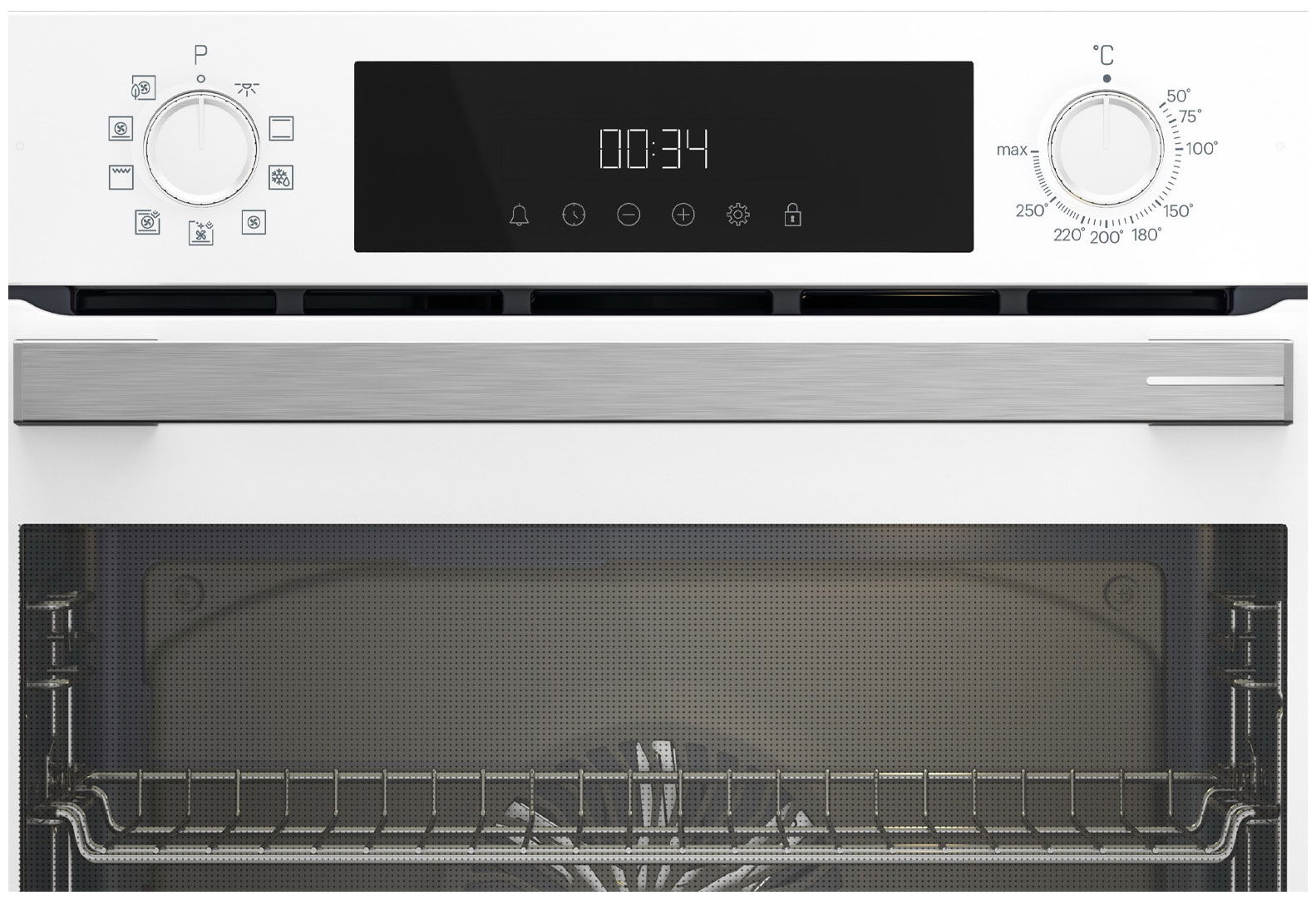 Электрический духовой шкаф Grundig GEBM12300WC — фото 4
