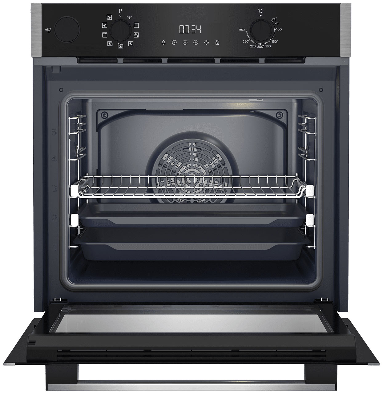 Электрический духовой шкаф Grundig GEBD19301B — фото 2