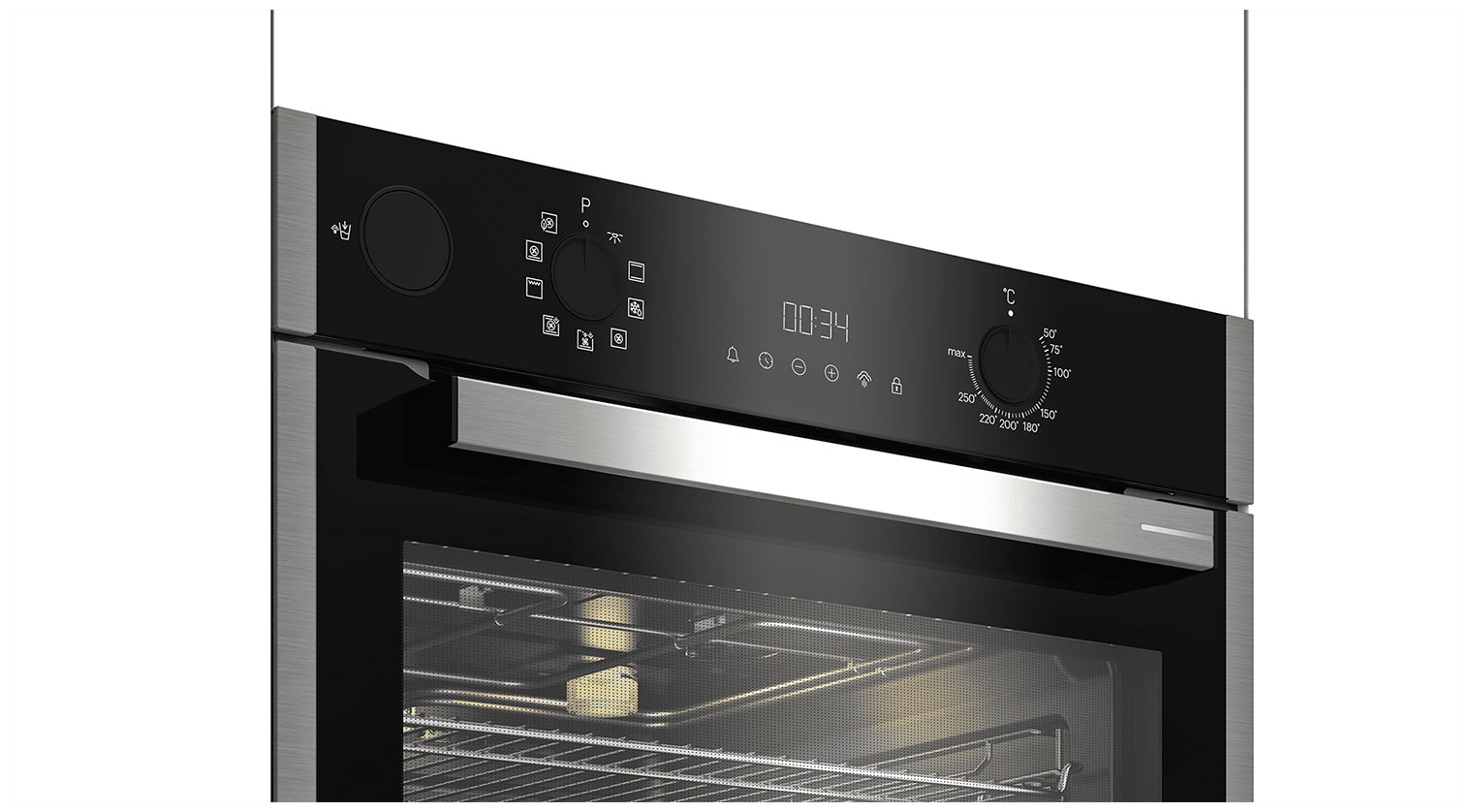 Электрический духовой шкаф Grundig GEBD19301B — фото 4