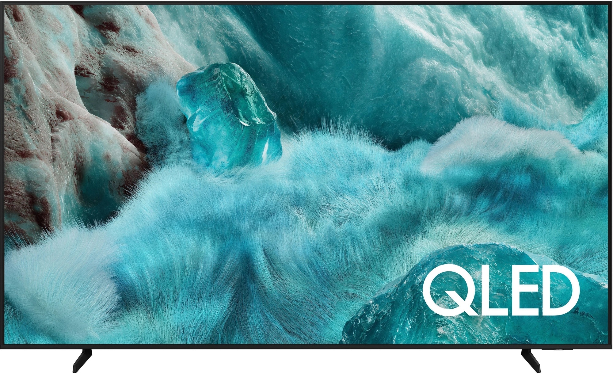 Телевизор QLED Samsung 75" QE75Q7FAAUXRU Q серебристый 4K Ultra HD 50Hz DVB-T2 DVB-C DVB-S2 USB WiFi Smart TV