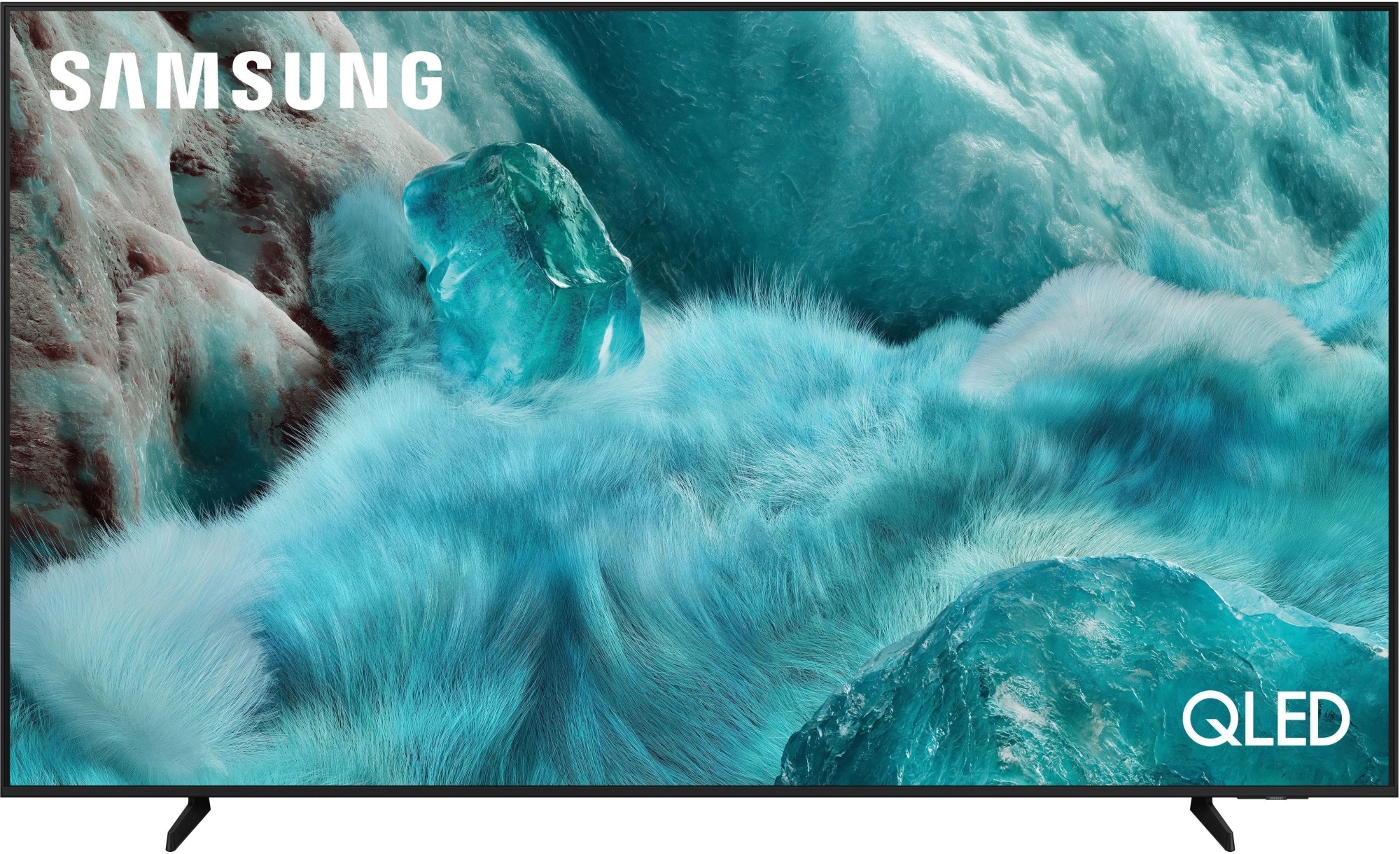 Телевизор QLED Samsung 75" QE75Q7FAAUXRU Q серебристый 4K Ultra HD 50Hz DVB-T2 DVB-C DVB-S2 USB WiFi Smart TV — фото 2