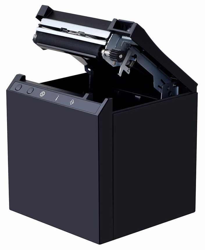 Термопринтер Атол Jett (50040) 203dpi 300мм/с/USB/Eth для печ.чеков. черный