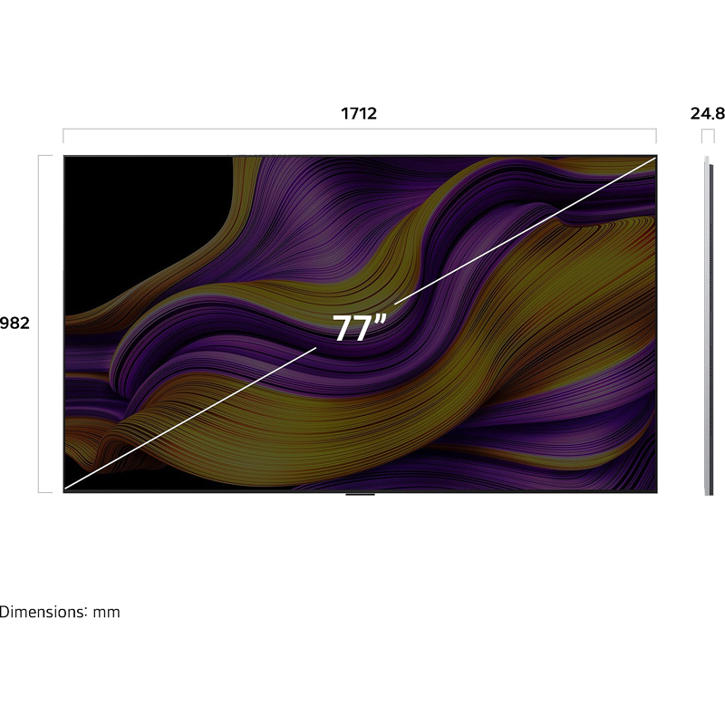 Телевизор 77'' LG OLED77G5RLA.ARUG — фото 8