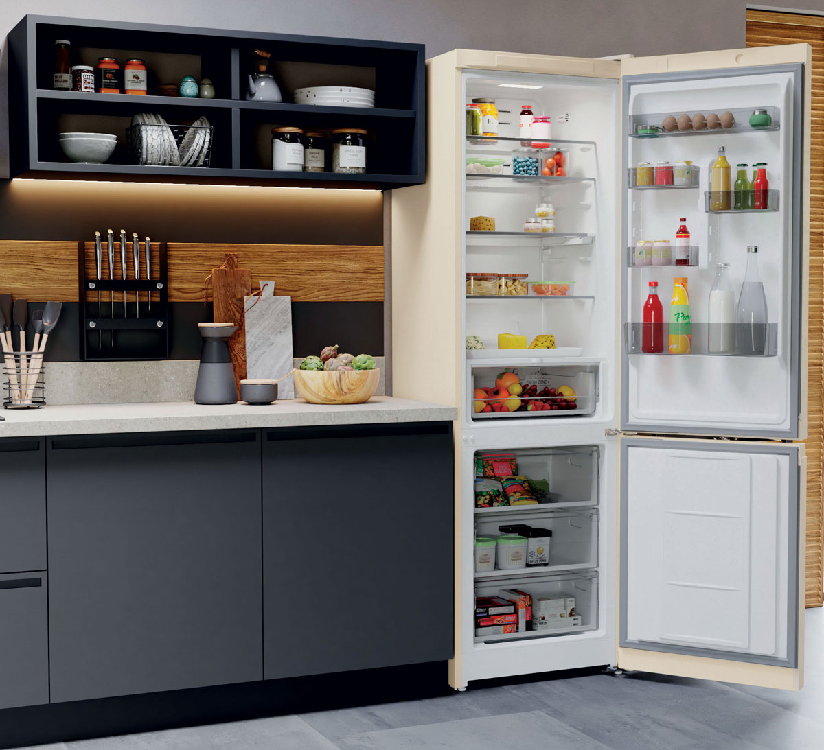 Холодильник Hotpoint HT 7201I BZ O3 — фото 9