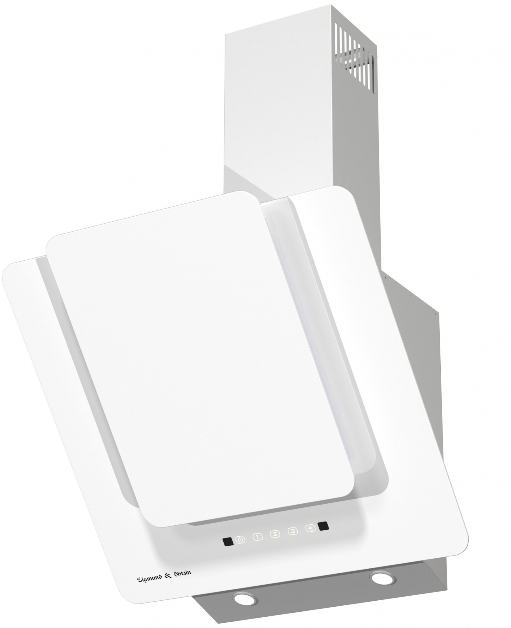 Вытяжка каминная Zigmund & Shtain K 150.6 W белый управление: сенсорное (1 мотор)