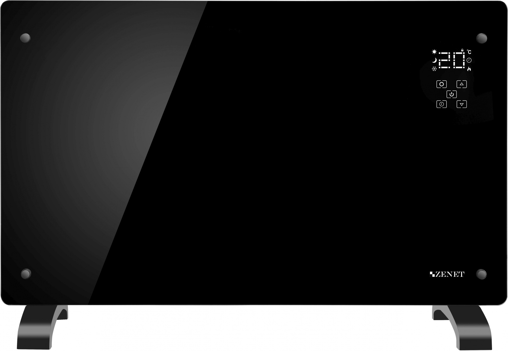 Конвектор Zenet ZET-530 2000Вт черный