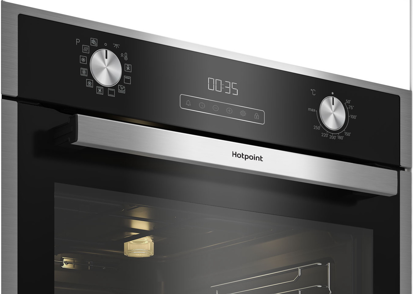 Электрический духовой шкаф Hotpoint HFE9 1234 JC IX — фото 3
